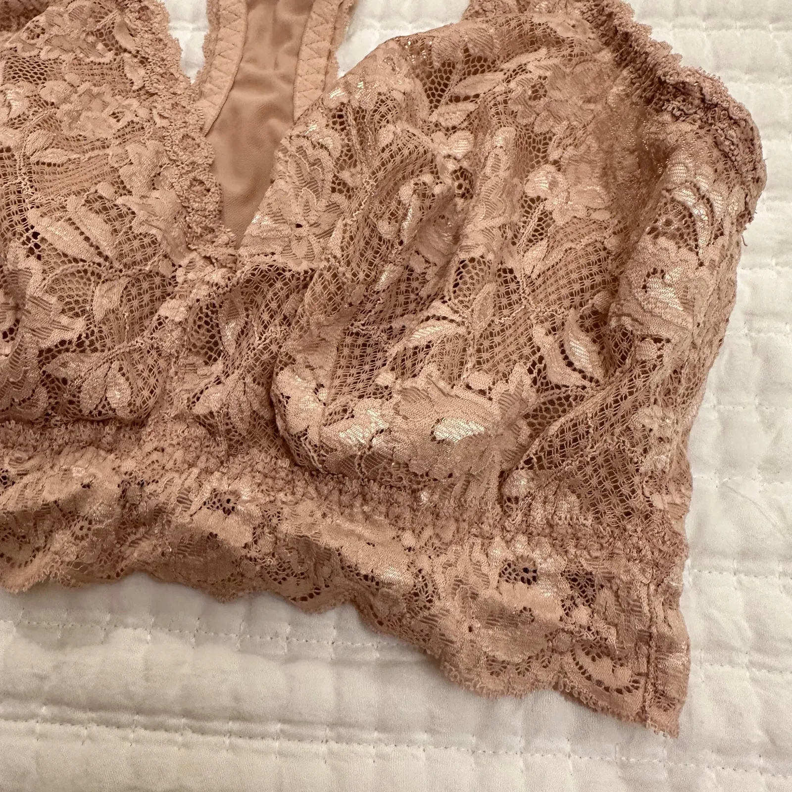 Cosabella Never say Lace Bralette sz S Racerback Lace Bralette - Image 5