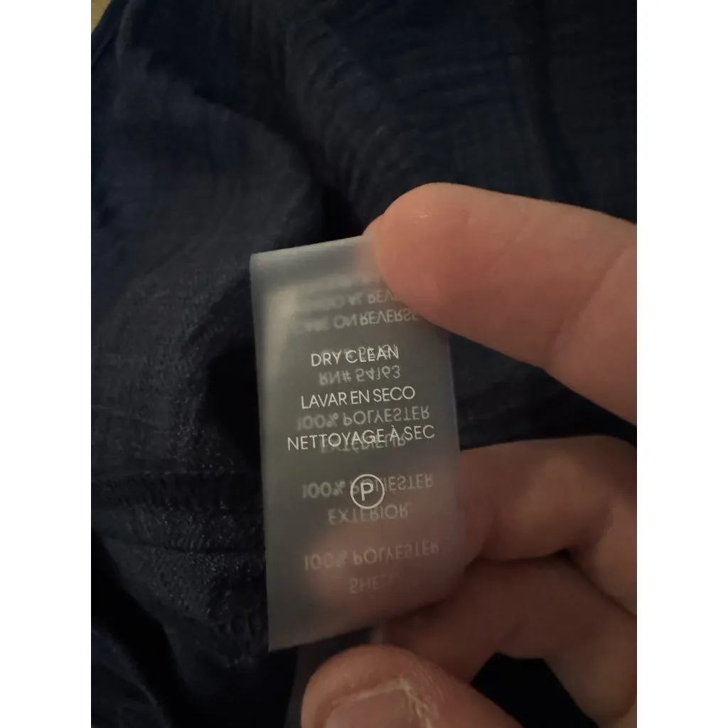 Calvin Klein Women Size 4 Midi Sheath Dress Short Sleeve  Zipper Tie Career City - Image 6