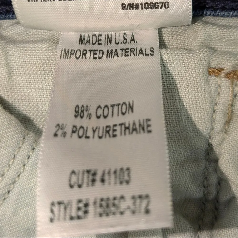 C of H Agnes Crop Midrise Straight size 32  J1200 - Image 9