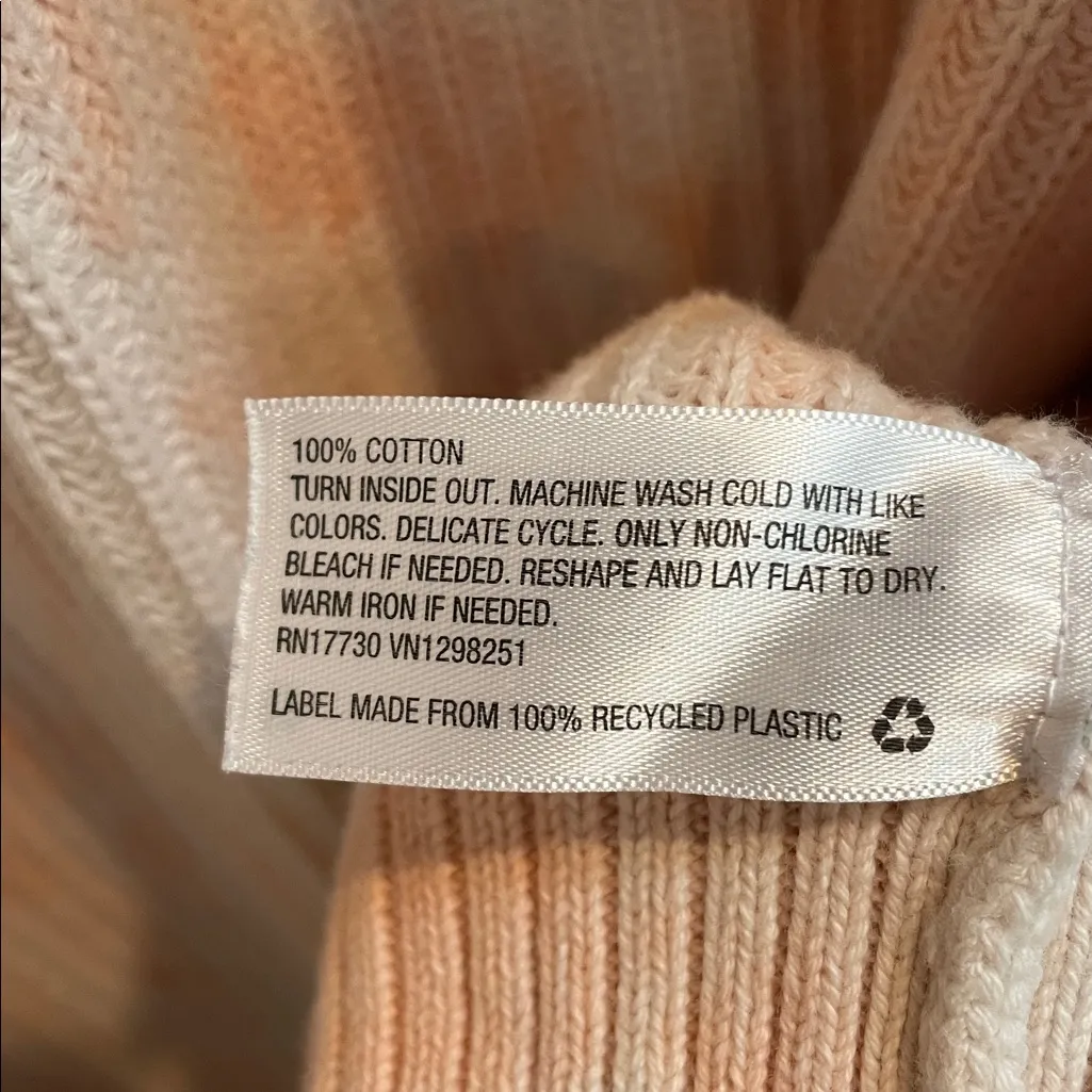 UNIVERSAL THREAD Tie Dye Open Front Knit Cardigan Sweater Cotton Size L - Image 9