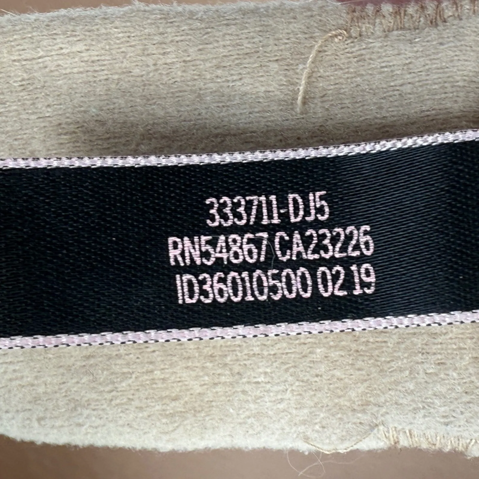 Victoria's Secret Very Sexy Multi-Way Strapless Bra 32D Nude Beige‎ no straps - Image 6
