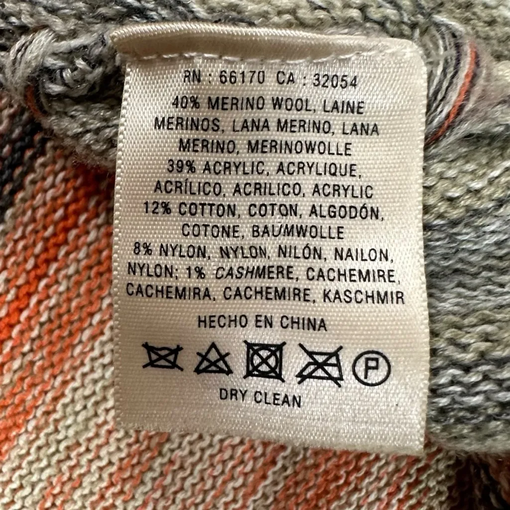 Anthropologie Western Bohemian Sparrow Wool Cashmere Fringe Sweater Skirt Medium - Image 13