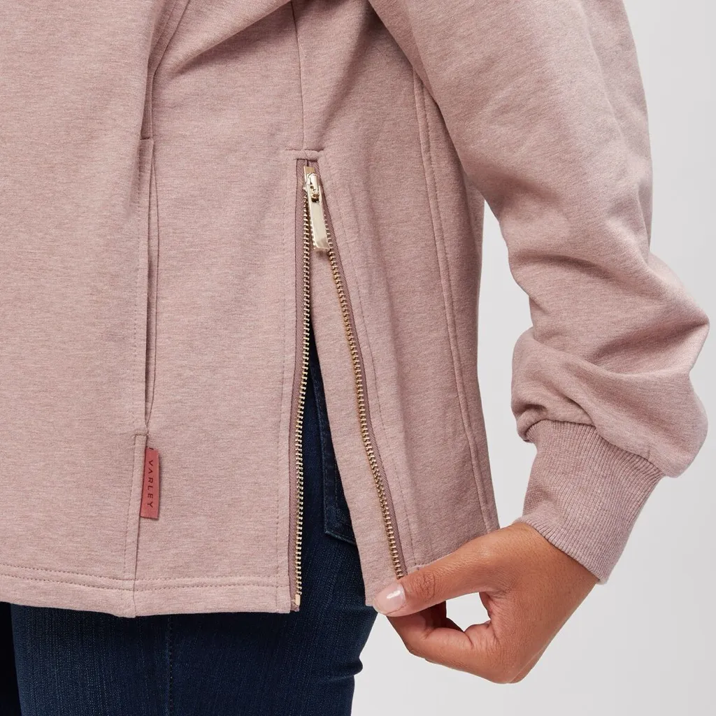 Varley Atlas Sweatshirt tan brown size medium - Image 4