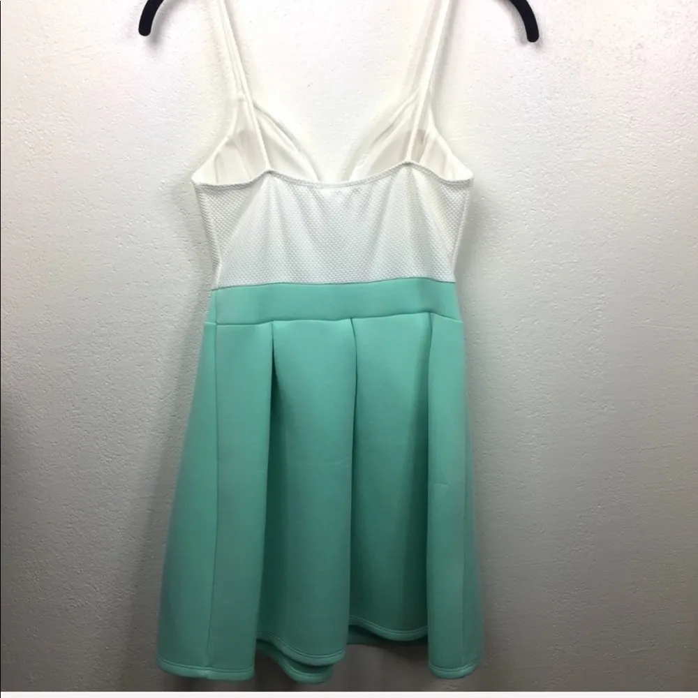 Miin Colorblock Sweetheart Scuba Dress Size Small - Image 6