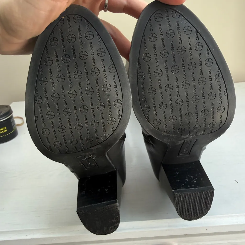 GIANI BERNINI RAIVEN BLACK BOOT sz 7.5 - Image 4