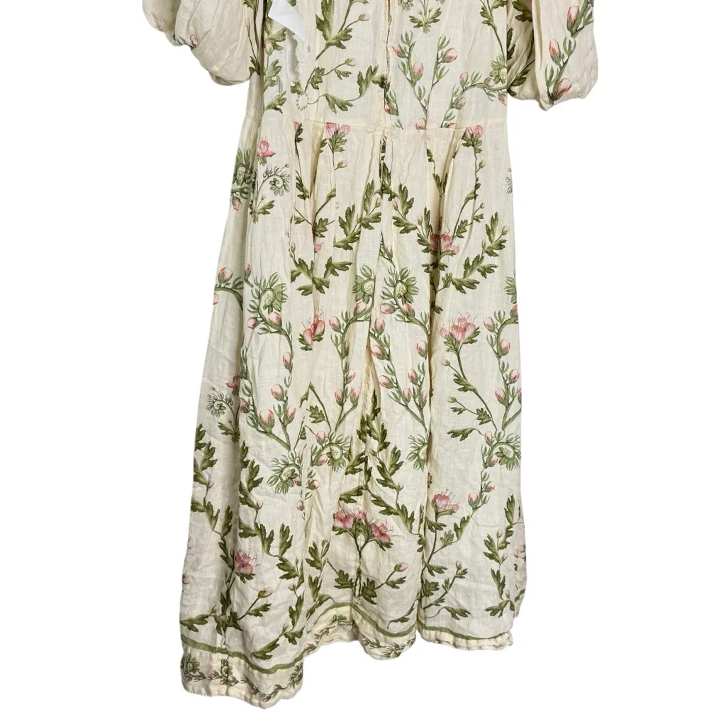 Agua by Agua Bendita Senlis Oasis Dress White Size L - Image 11