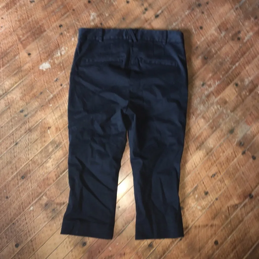 Anthropologie flat front cropped slacks - Image 3