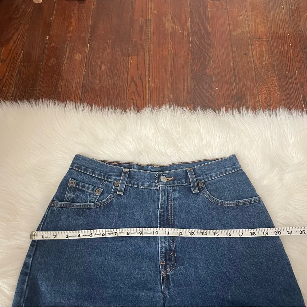 Vintage Levi’s Jean Shorts MADE IN USA Dark Wash - Image 5