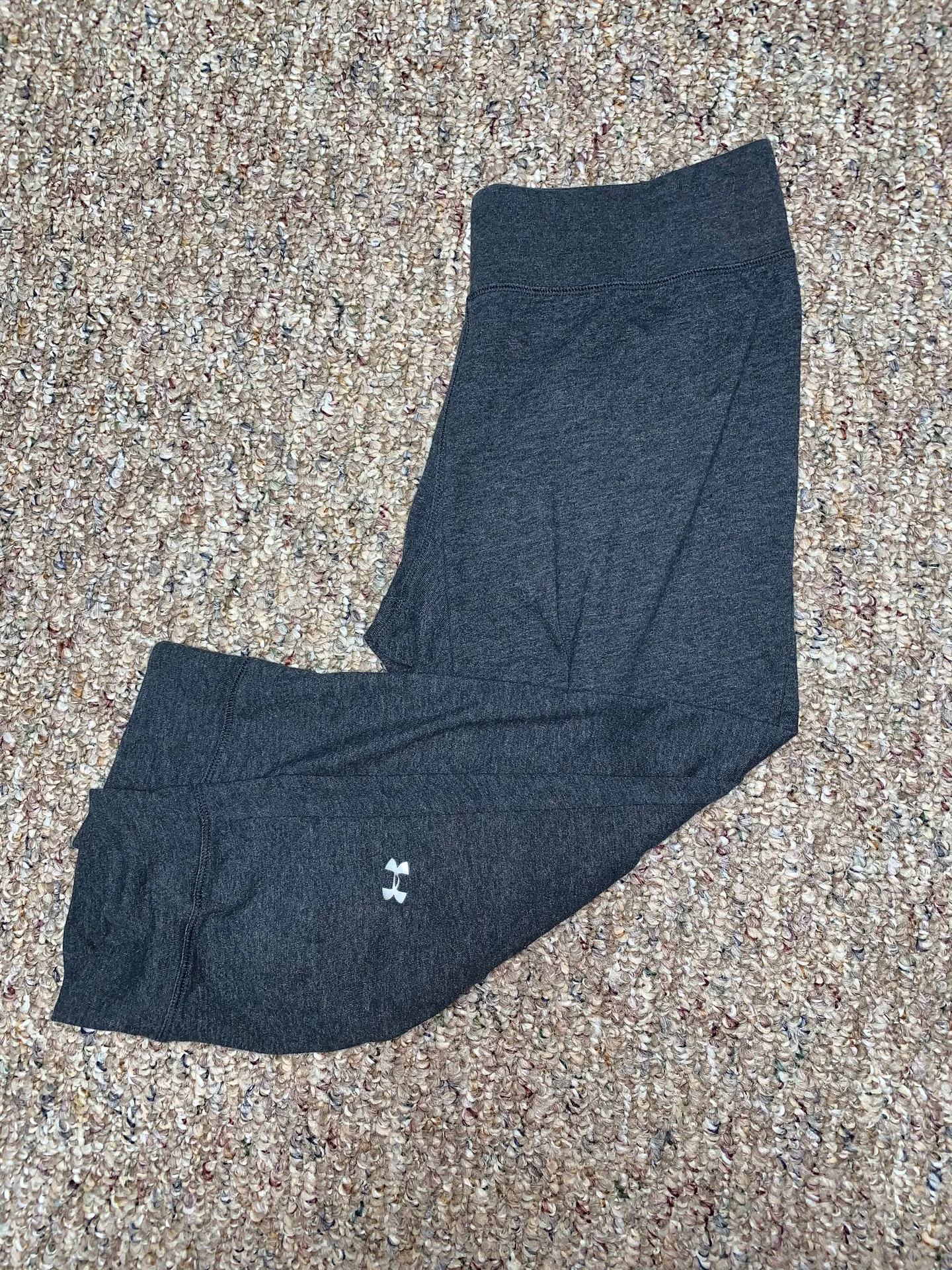 Under Armour Gray Workout Capris - Image 2