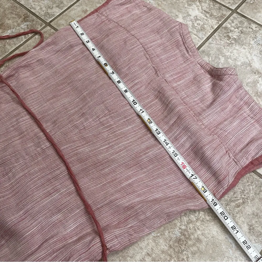 Kuhl Women’s Riviera Shirt Dress sz smal Cotton Rayon Gauze Crew Neck Cap Sleeve - Image 14