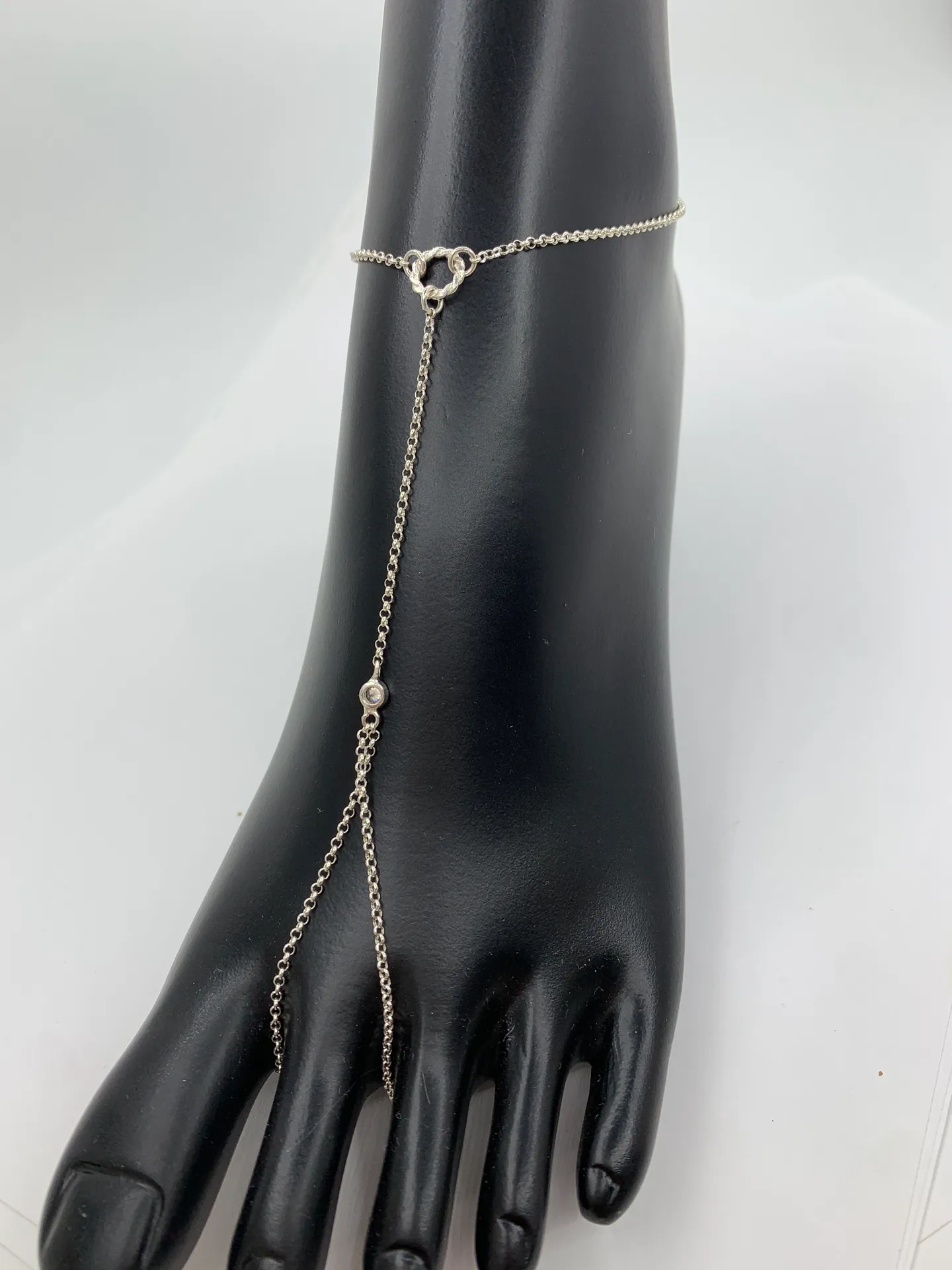 ♥️ 925 Sterling Silver Ankle Bracelet ♥️ - Image 6