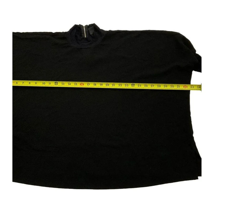 Bobeau Top Blouse Oversized Black Size Small #1 - Image 8