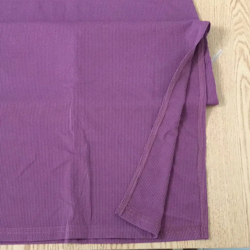 B16 New Shein Cut Out Dress Strappy Slit at the Bottom Lightweight Mauve XSmall - Image 4