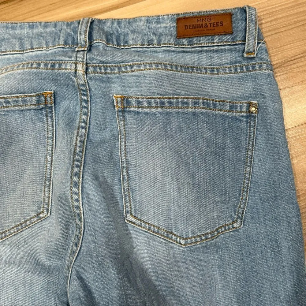 Mango London Slim High Waist Jeans Women’s 6 - Image 5