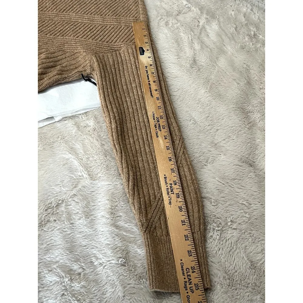 Simply Vera womens size L sweater beige new business casual, modest, soft - Image 5