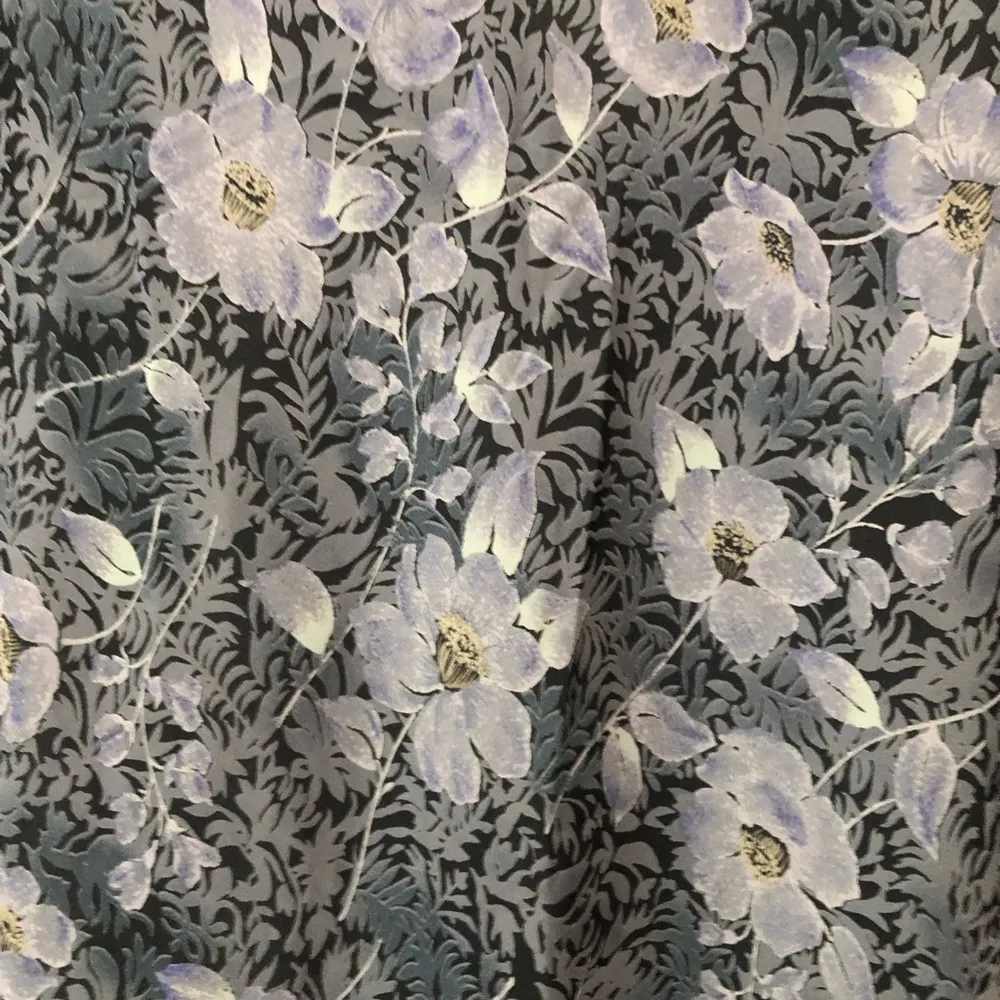 Vintage Sleeveless Dress from All That Jazz Size 5/6 Purple Navy Lavender - Image 2