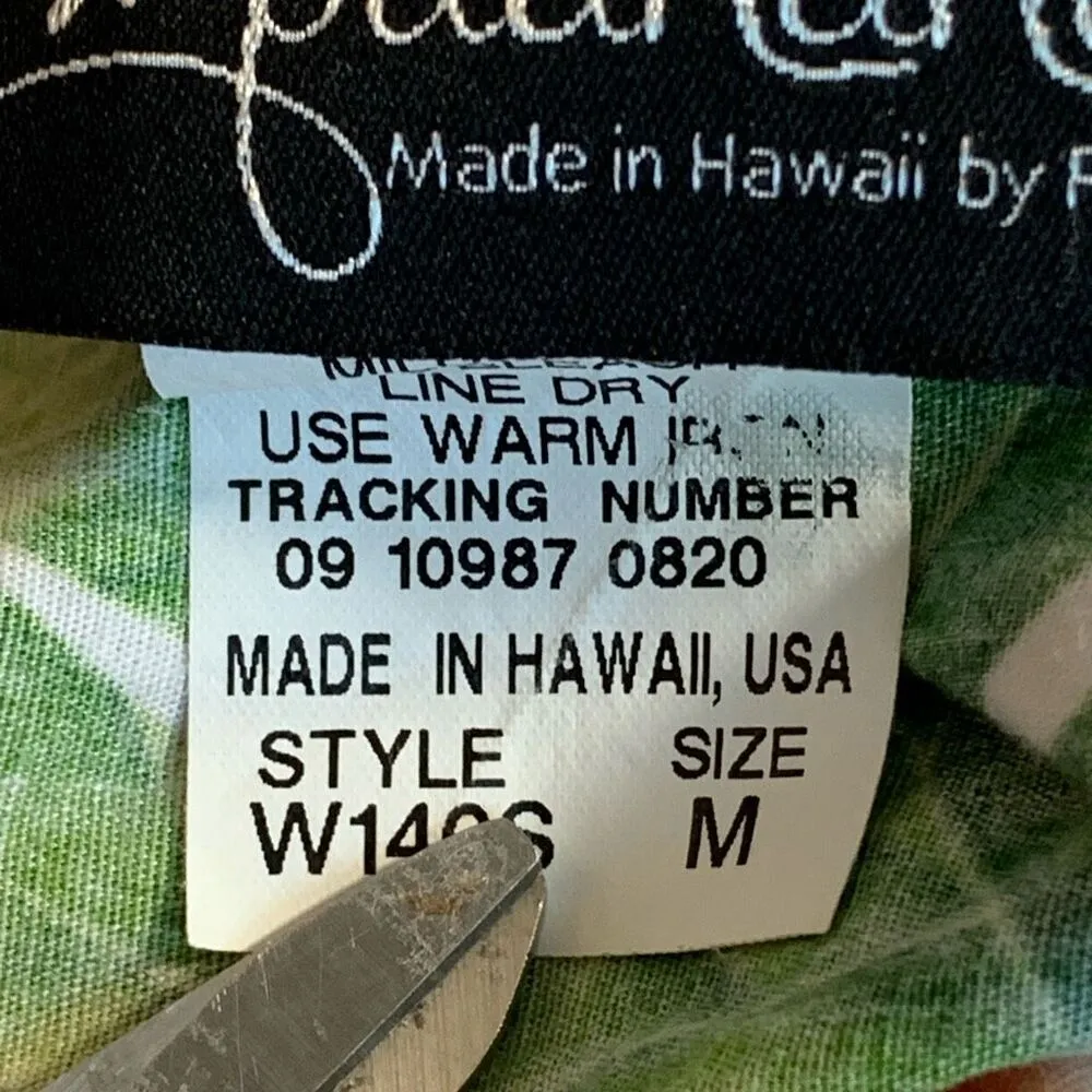 Vintage Puanani Made In Hawaii Orange Yellow Floral Muumuu Midi Dress Medium White - Image 10