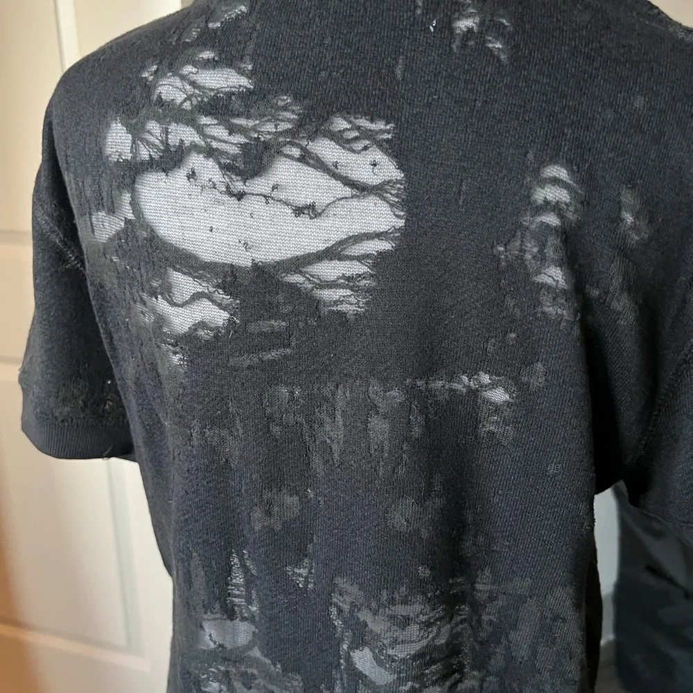 IRO green and Gray Short Sleeve distressed Tee - Image 7