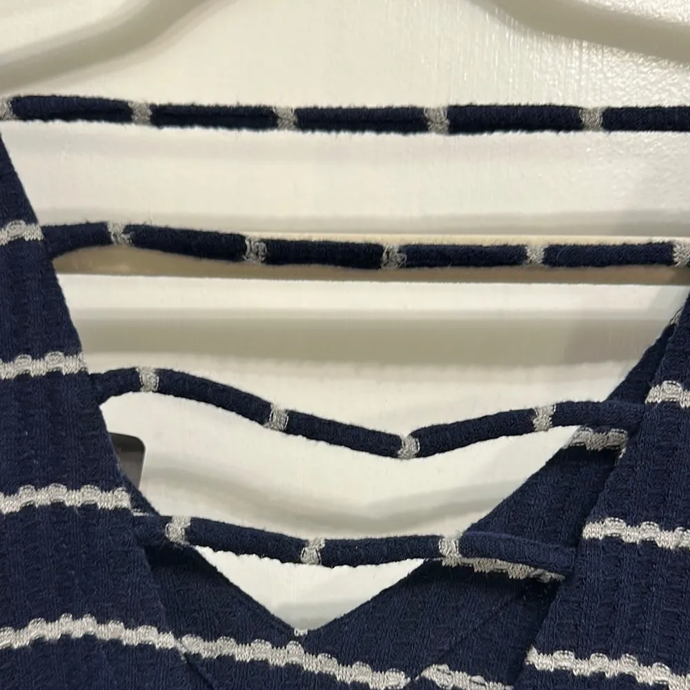 Chasor Navy and White Striped Sweater‎ NWT - Image 4
