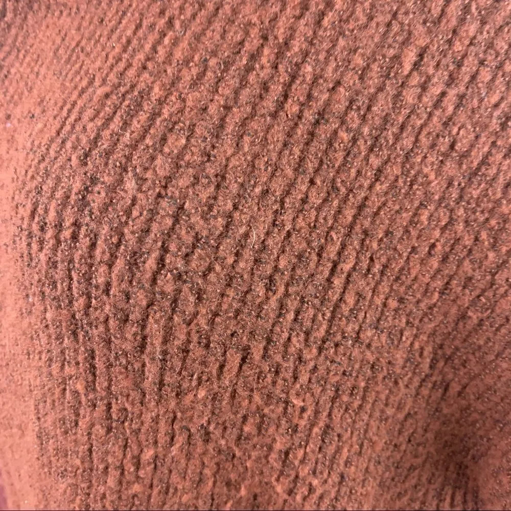 Jason Maxwell plush long line sweater in spice - Image 7