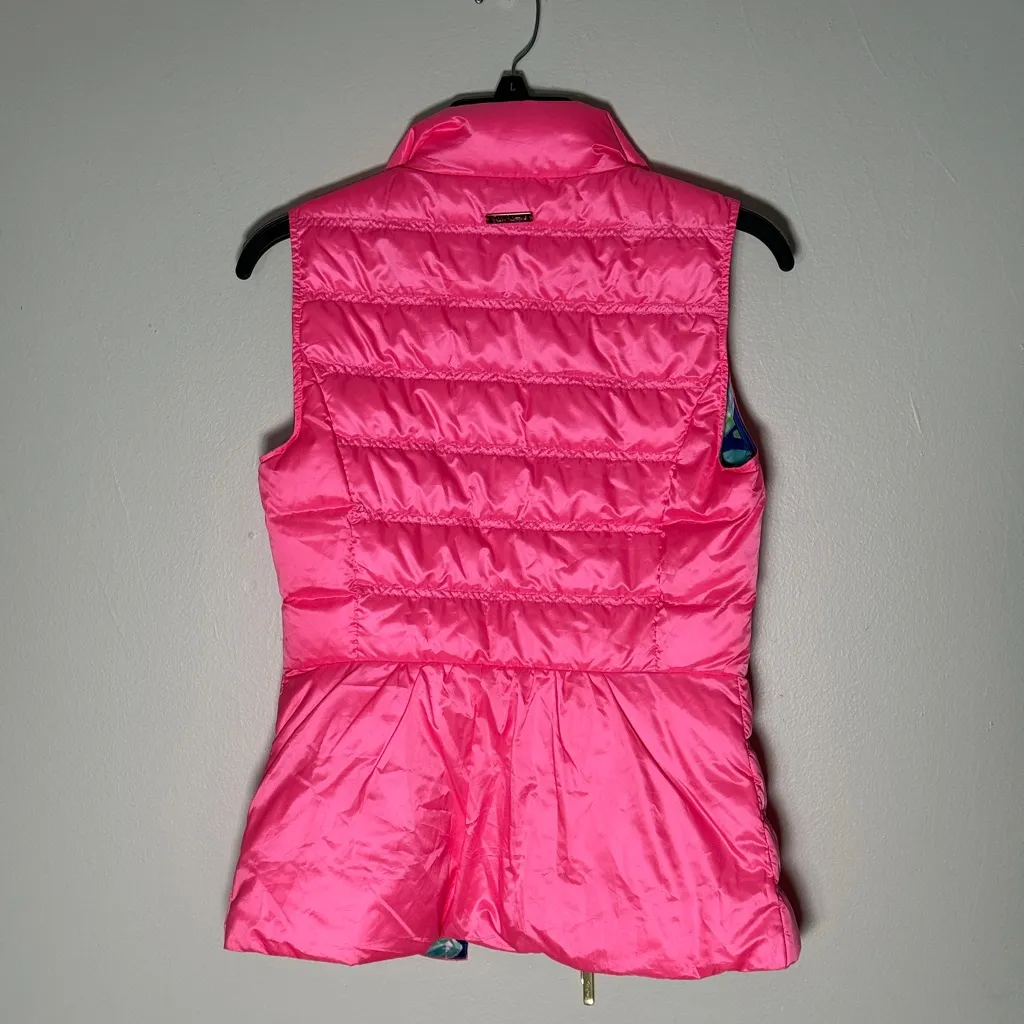 Pink Lilly Pulitzer Elena Puffer vest - Image 4