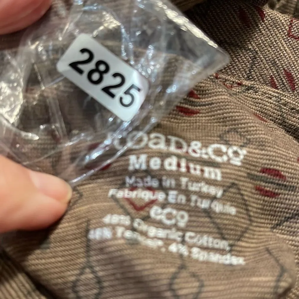 Toad&Co. Size M Rosalinda dress tribal print falcon brown organic outdoors. Size M - Image 10