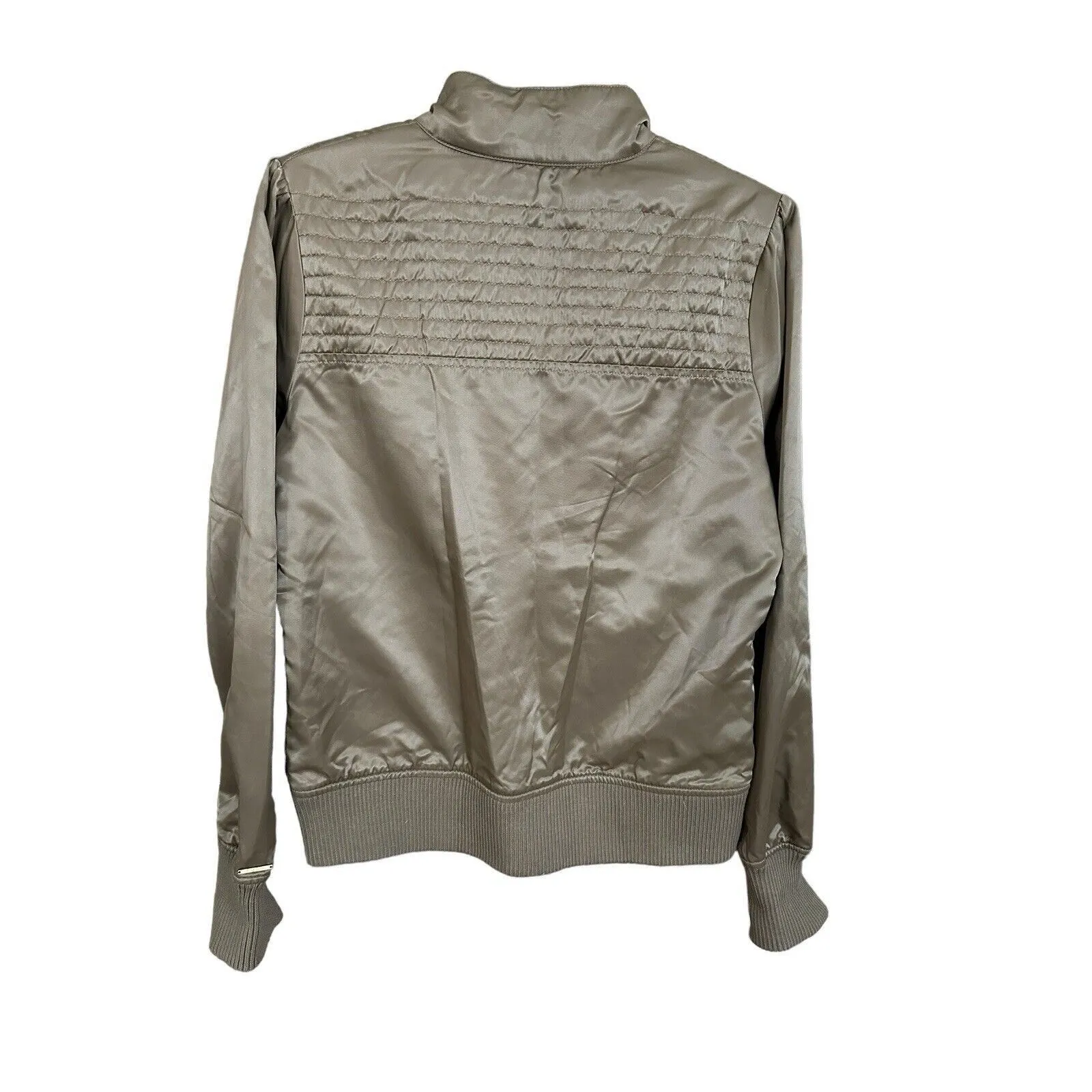 B By Burton Nylon Jacket Womens Size M Lined‎ Full Zip Heavy Comfort Brown #X4-5 - Image 6