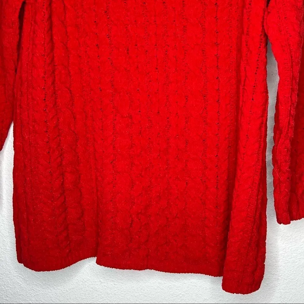 J. Jill Red Sweater - Image 3