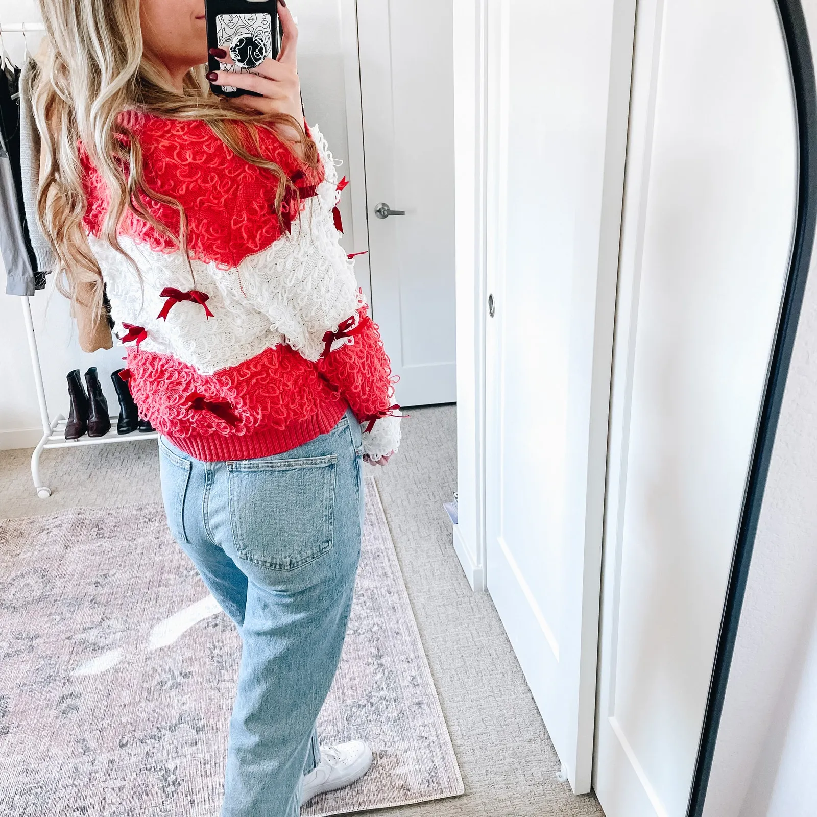 Mighty fine  Bow Open Cardigan Sweater - Image 2