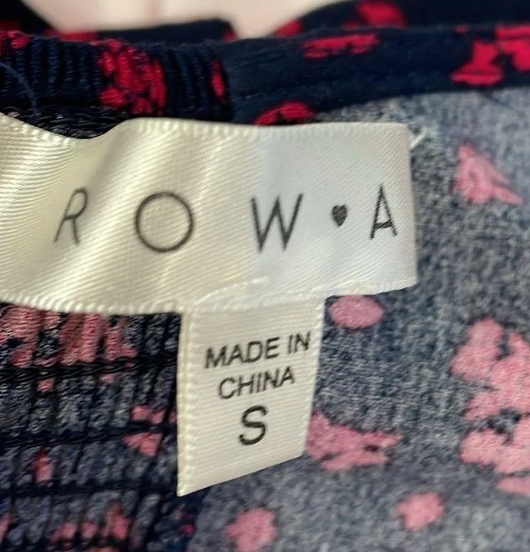 Row A Smocked Mini Dress Blue - Image 7