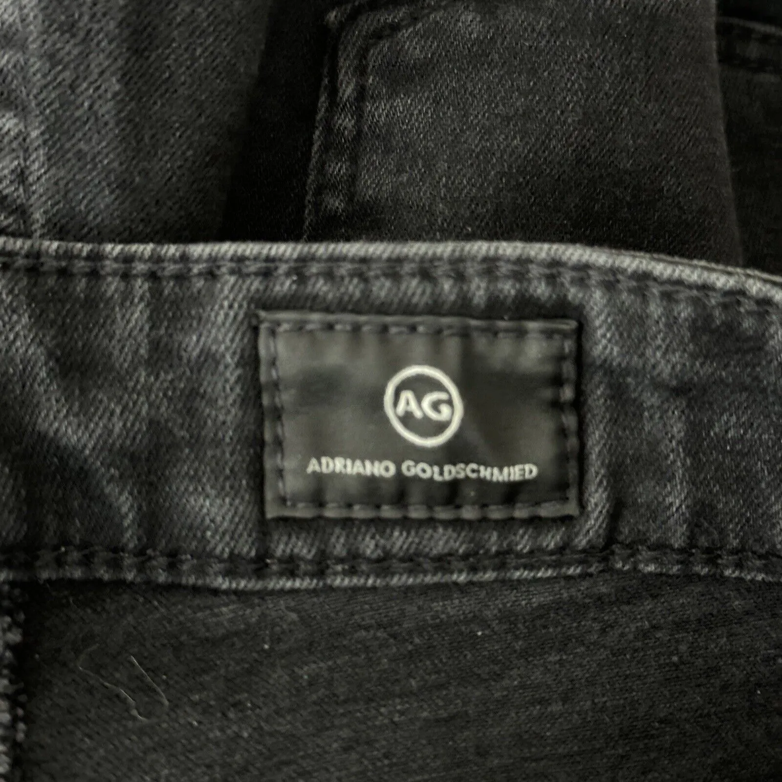 AG Adriano Goldschmied Jeans‎ Womens 2 26 Black Farrah Skinny Neutral Minimalist - Image 6