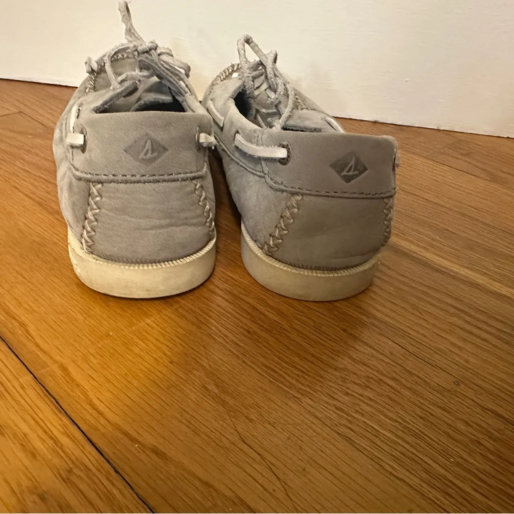 Sperry Top-Sider Women's Grey Boat Shoes Size 6 - Image 7