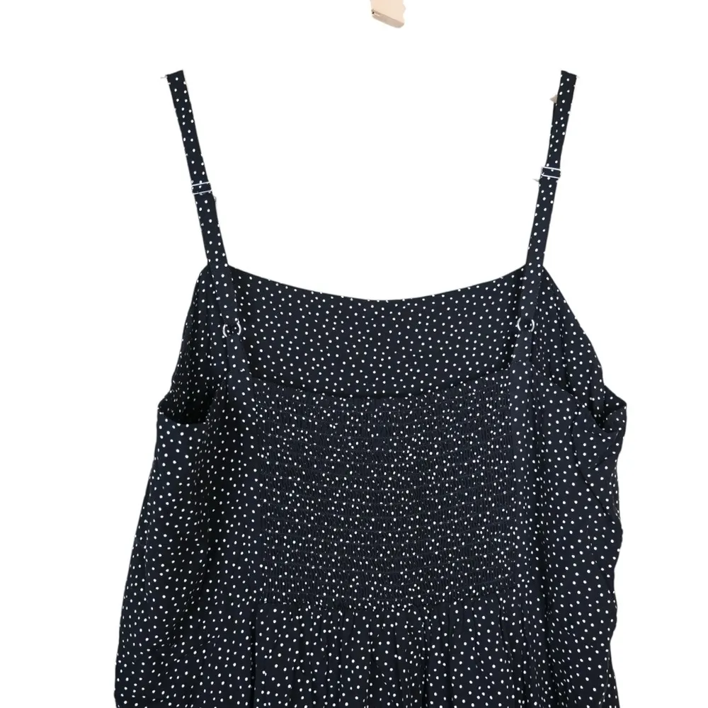 GAP Womens 10 Midi Dress in Black Dot - Image 4