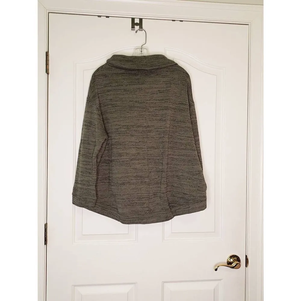 Saturday Sunday Pullover Top Green Size L - Image 4