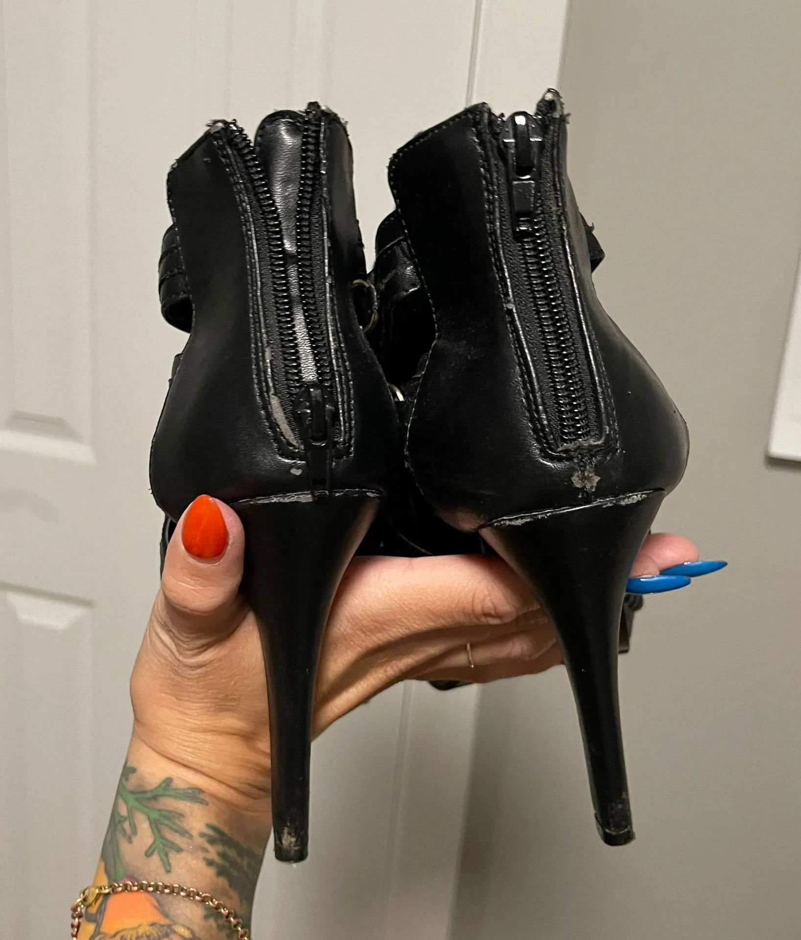 Shoedazzle Gladiator Heels - Image 5