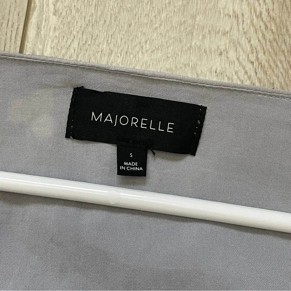 Majorelle Emerson Top floral embroidered smocked crop womens Purple (small) cute - Image 2