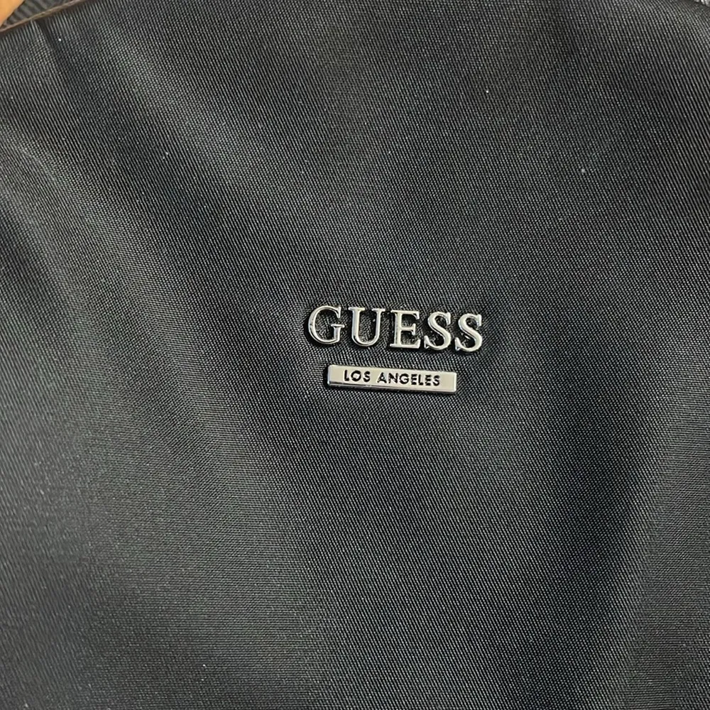 Nylon Medium Black Backpack - Image 2