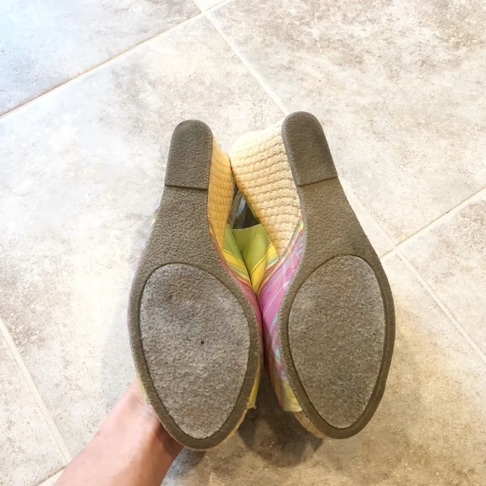 Steve Madden Cerona plaid wedges esp… - Image 5