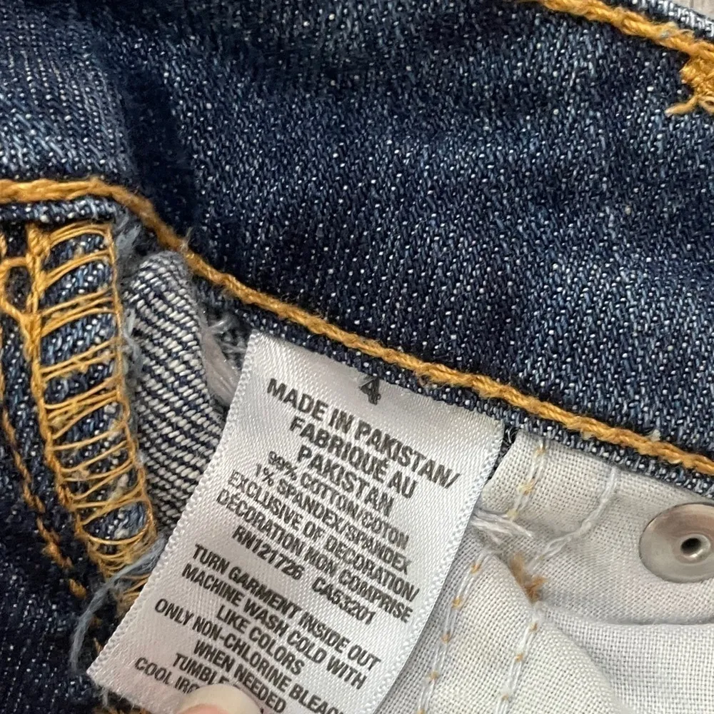 3/$30 AEROPOSTALE Distressed MIDI Jeans Shorts - Image 5