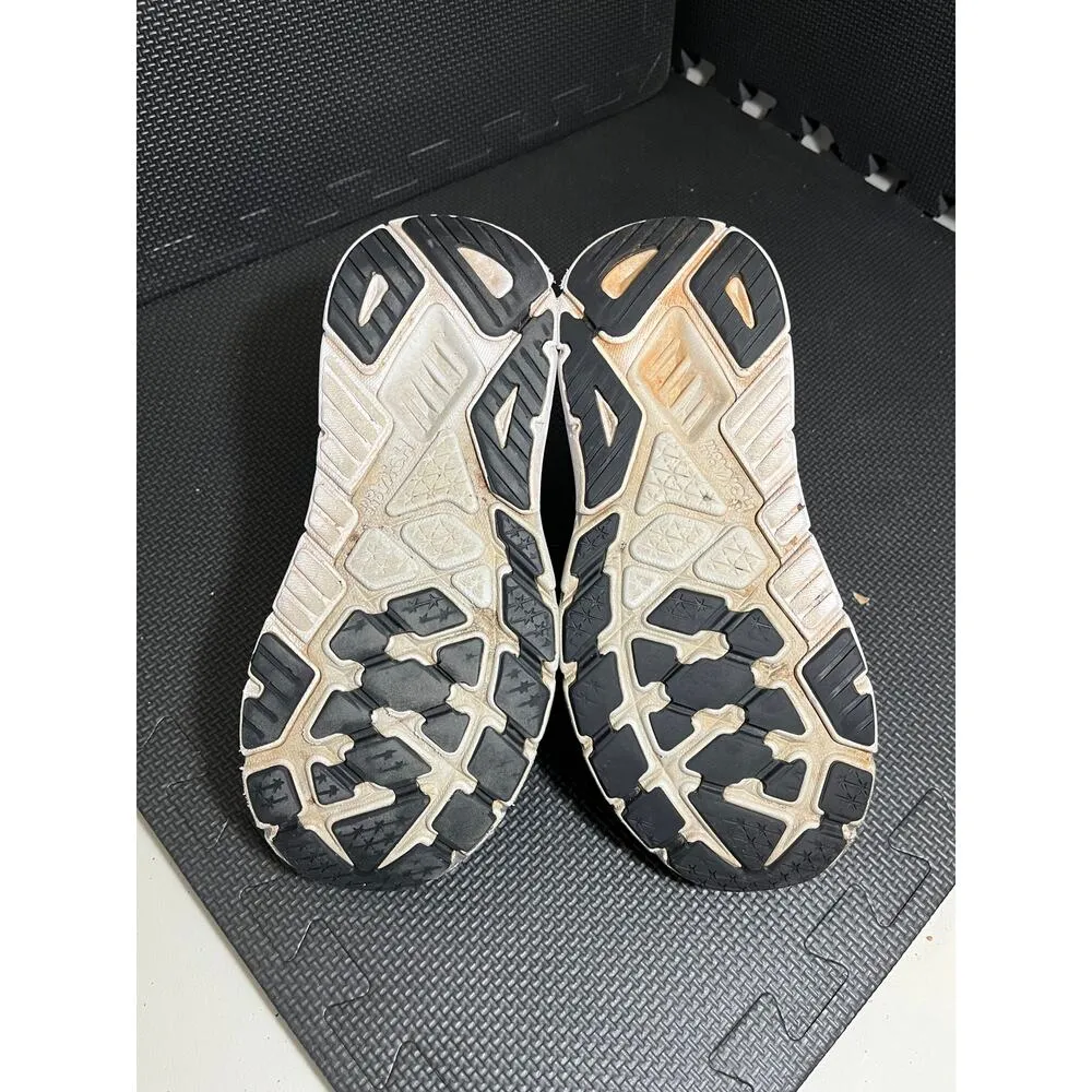 Hoka One One Arahi 6 Womens 8.5 Black White Comfort Athletic Running Sneakers - Image 5