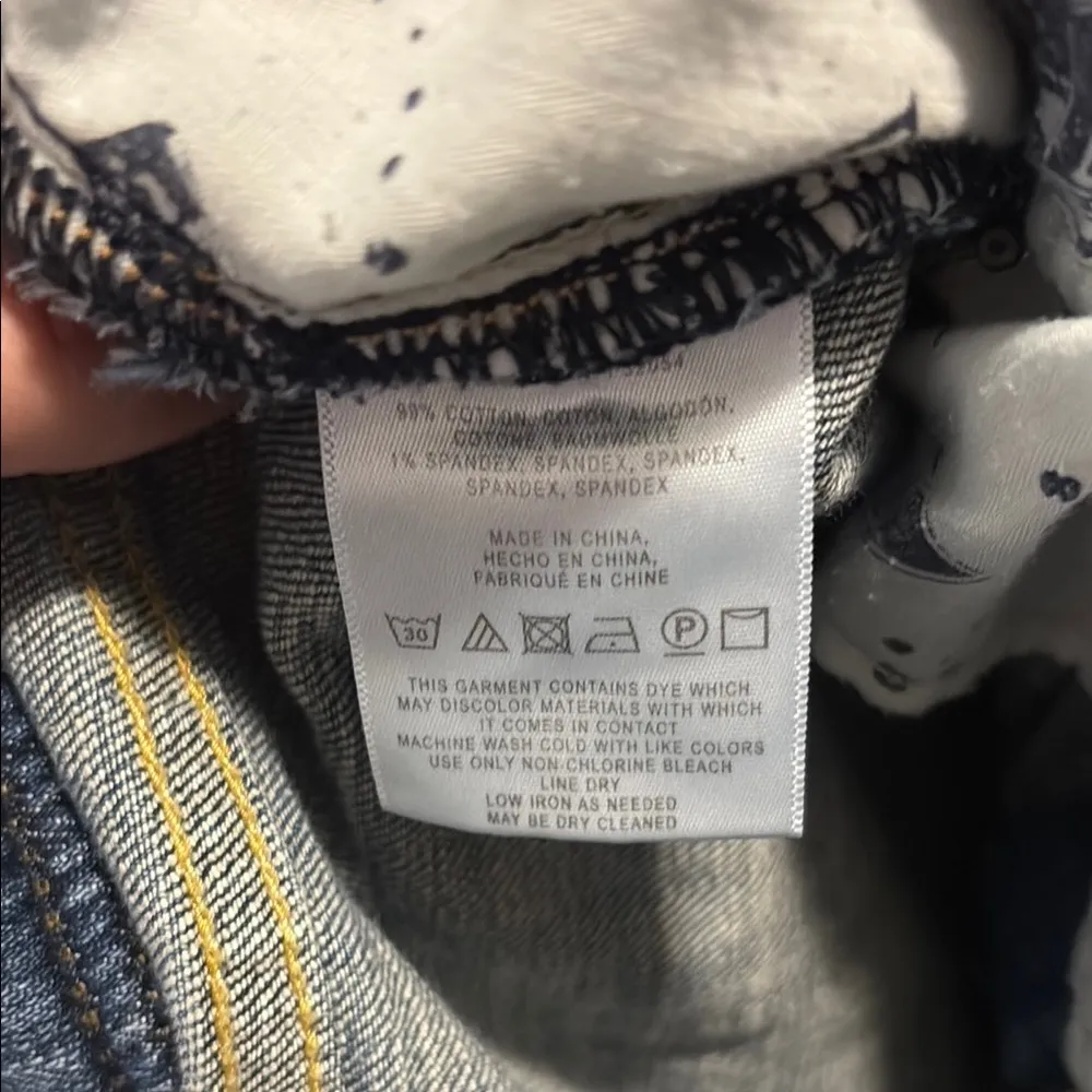 Pilcro and the letterpress hyphen size 32 Classic Blue Jean Shorts - Image 7