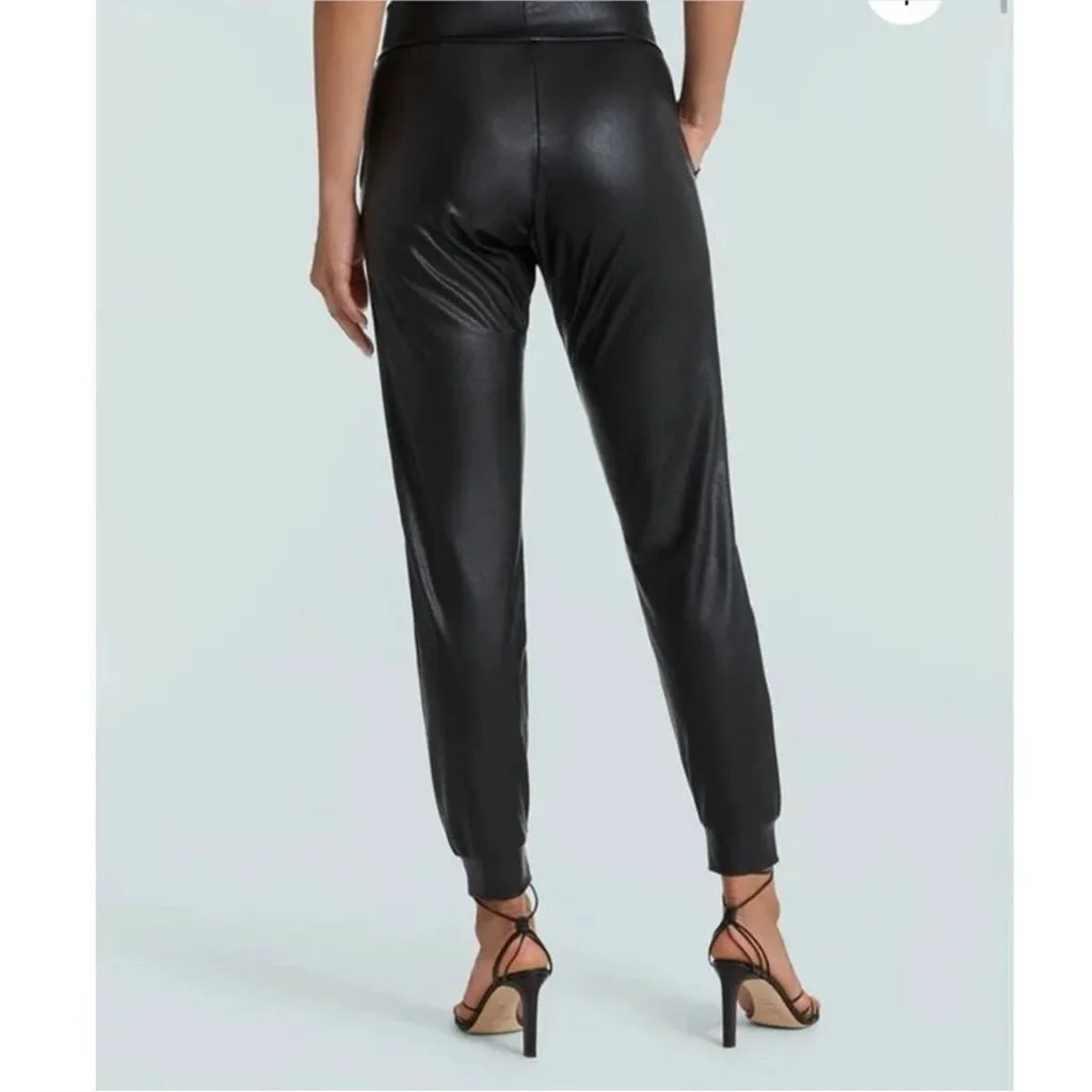 Commando  FAUX LEATHER JOGGER black Medium - Image 7