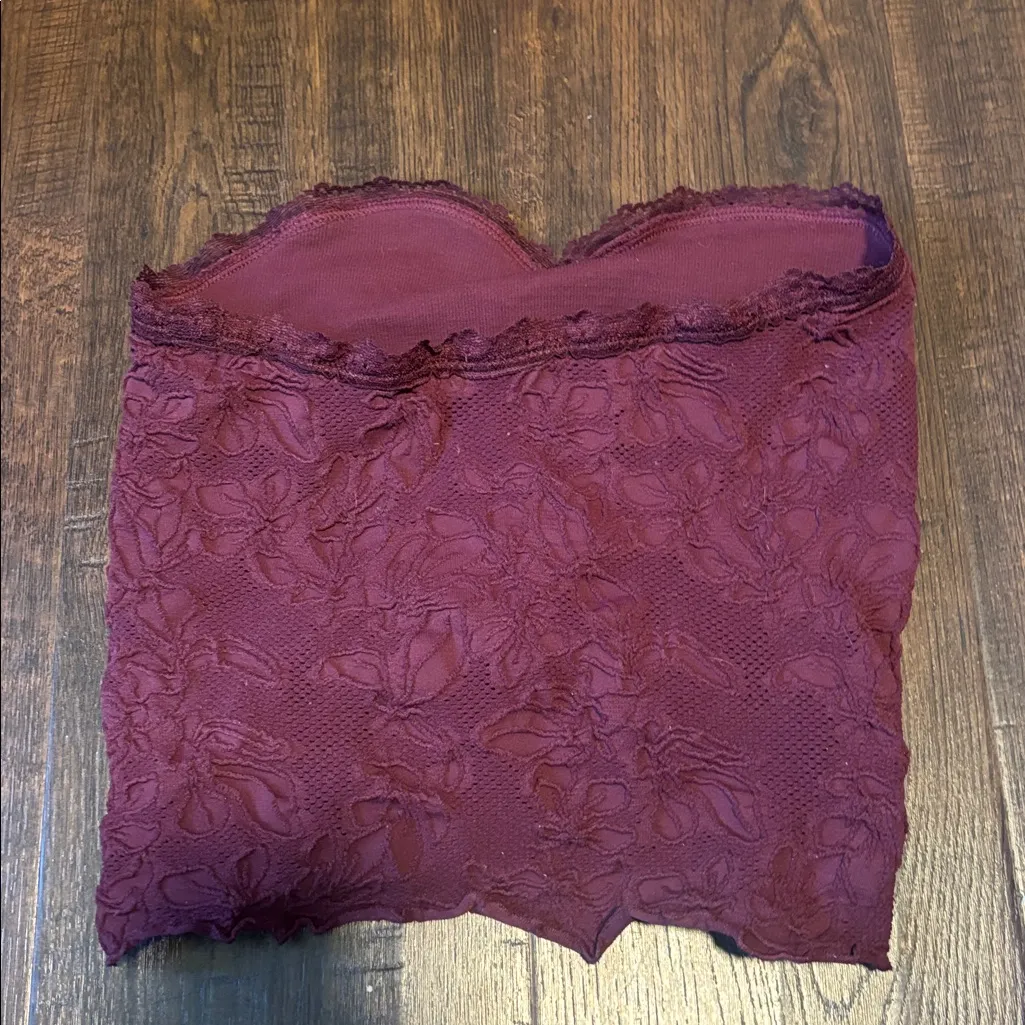 Tilly’s full tilt lace floral tube top - Image 3