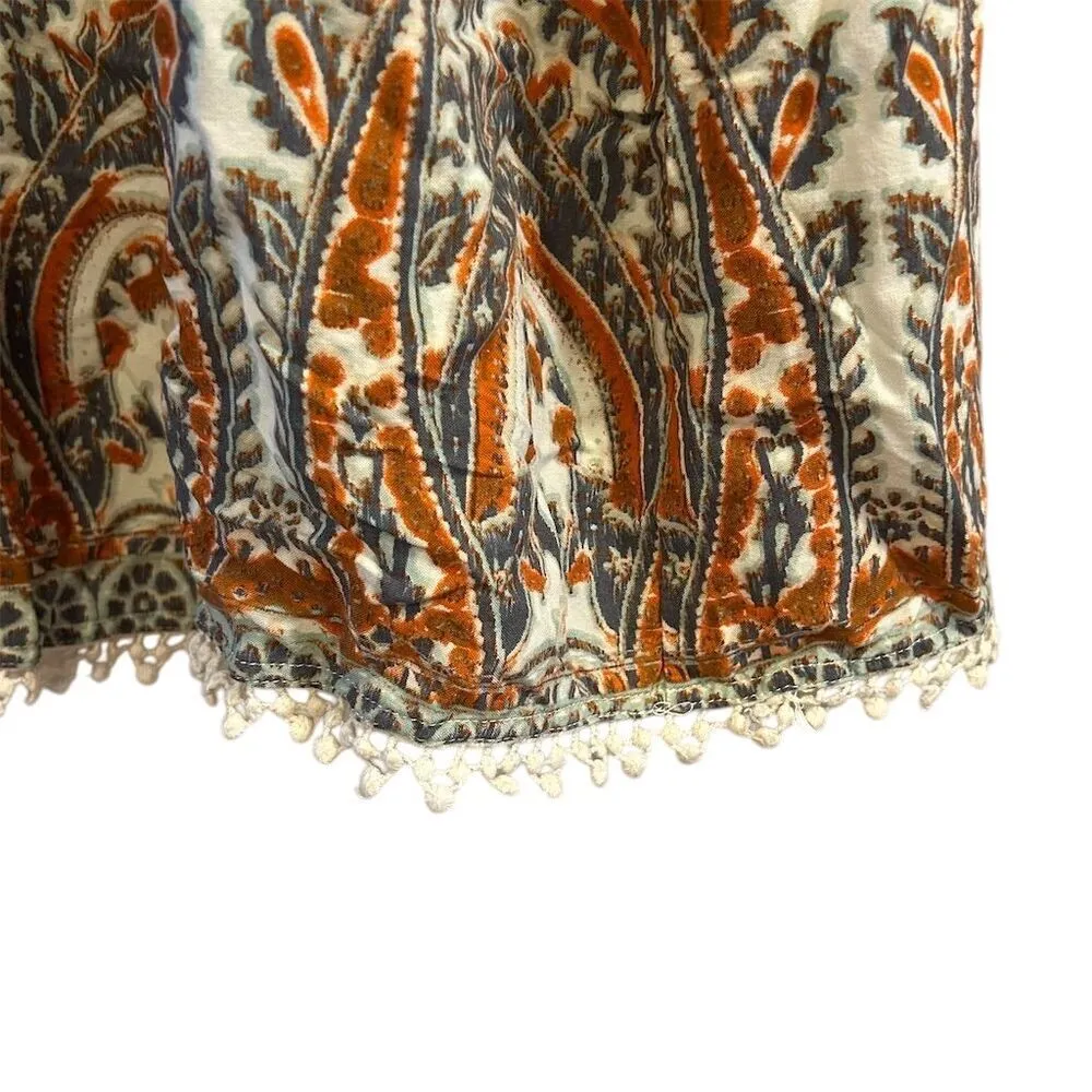 EST. 1946 Plus Size 22 Boho Chic Paisley Off-Shoulder Dress Multicolor - Image 7