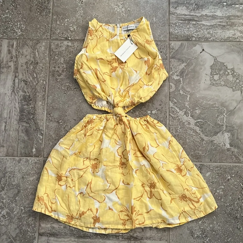 Enditha Cutout Mini Dress, Willa Floral Print, Size 2 NWT - Image 12