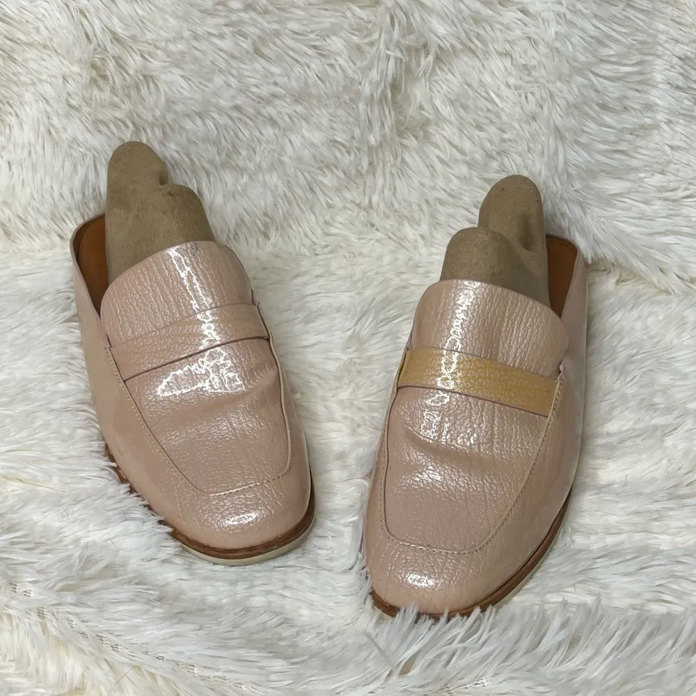 Everett Slip-On Mule Loafers Pink - Image 2