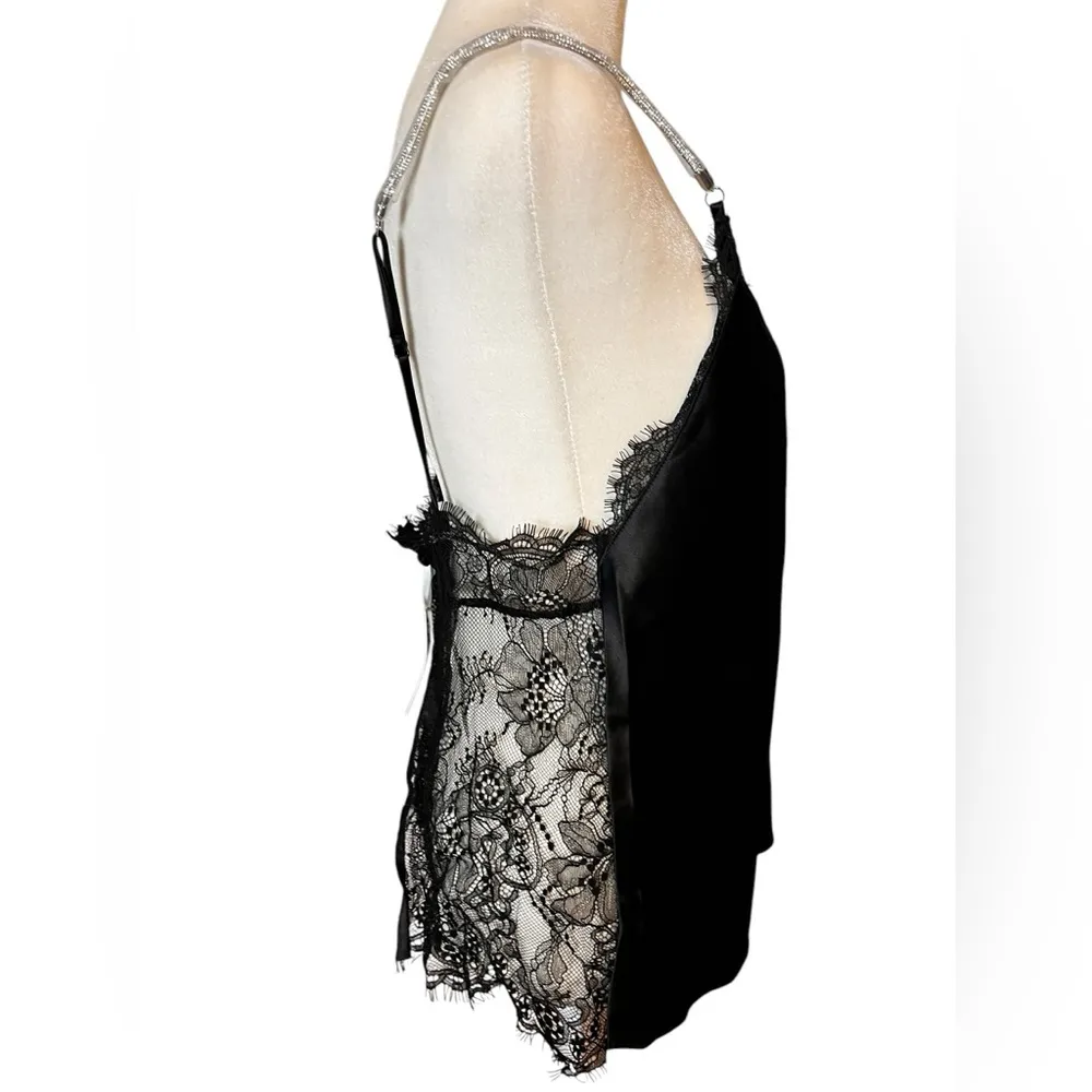 Vs sateen lace top jeweled strings new - Image 7