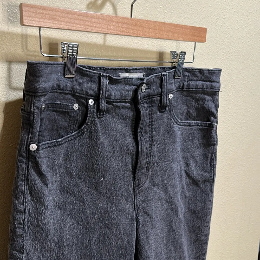 Madewell size 28 The Perfect Vintage Denim high rise cropped jeans - Image 4