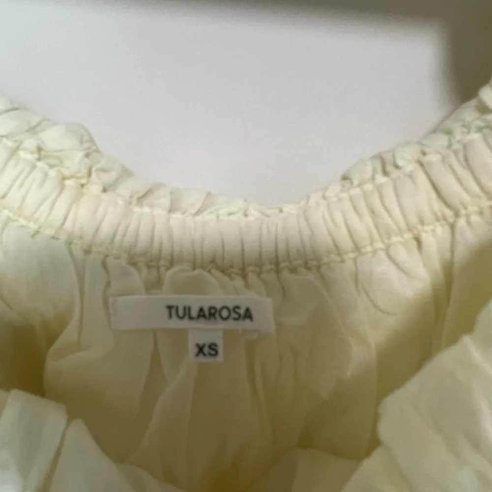 Tularosa x Revolve  Brielle Embroidered Dress in Mellow Yellow, New with Tags - Image 5