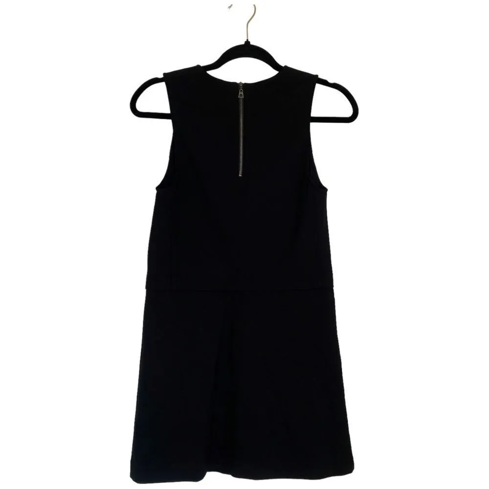 ARITZIA Talula Verona Dress Black Shift XS A Line Sleeveless - Image 3